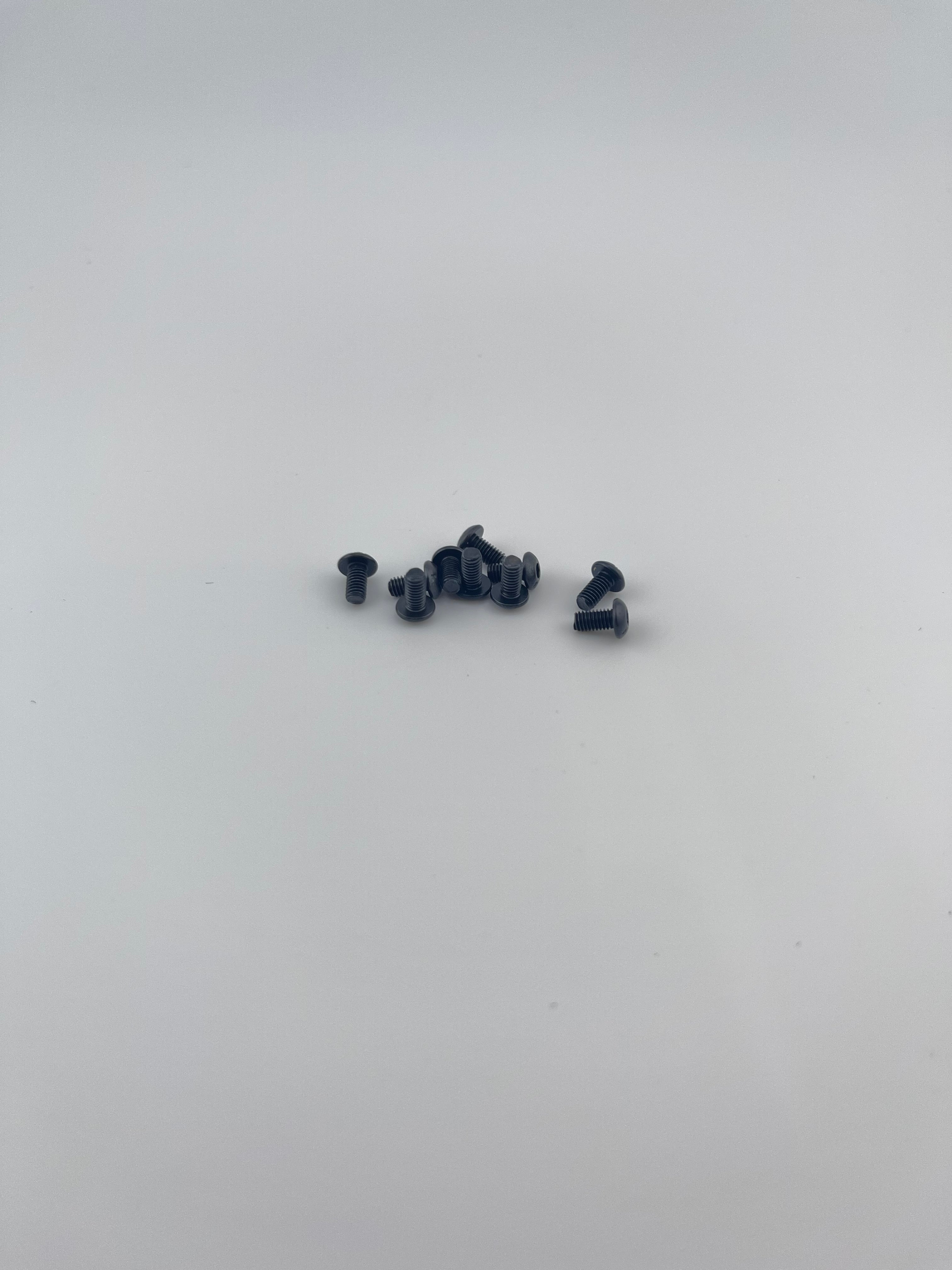 10 M3 6mm Button Head Screws