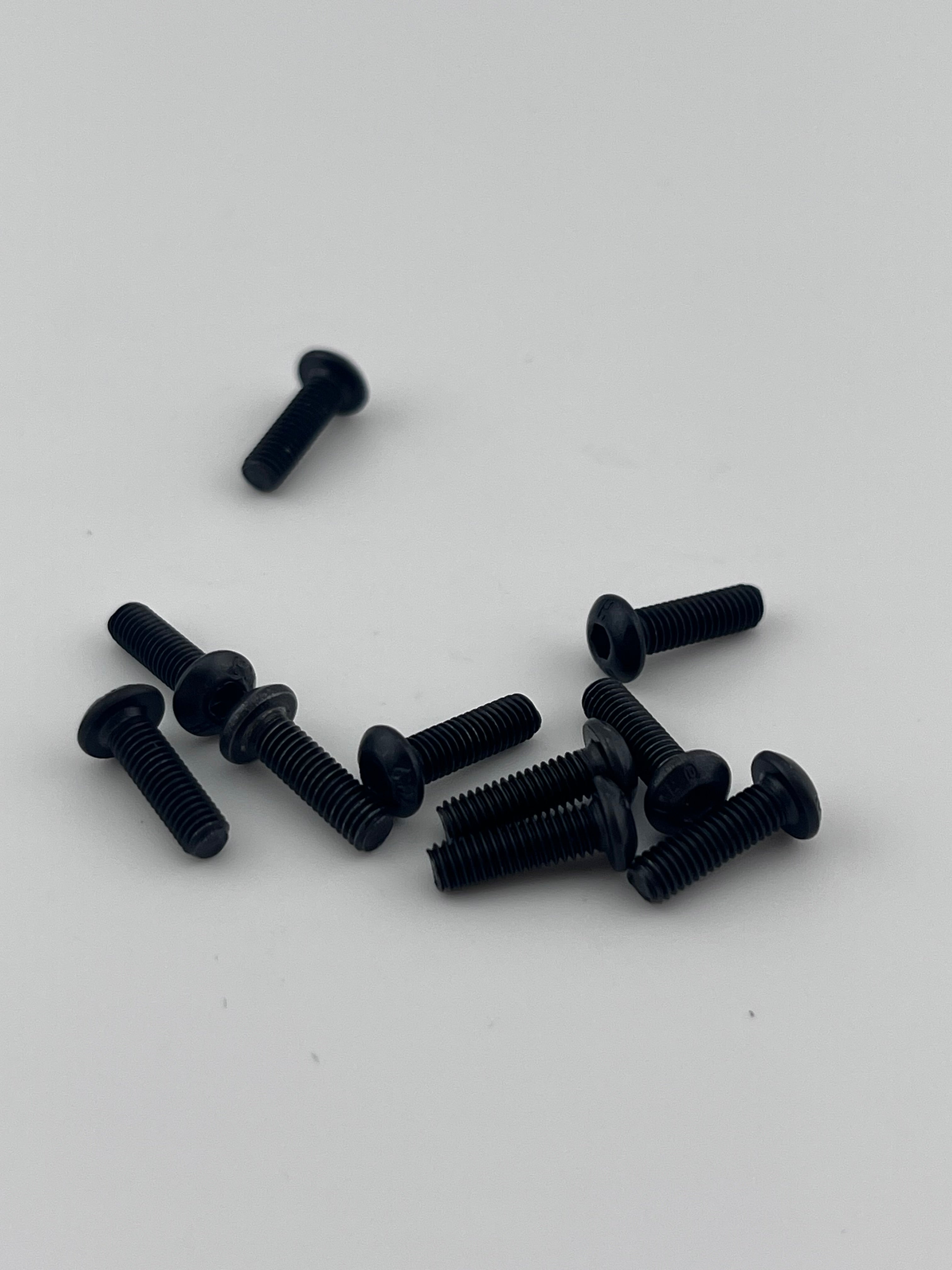 10 M3 10mm Button Head Screws